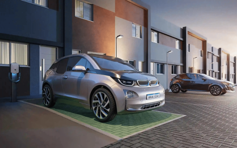 Vaga para carro elétrico